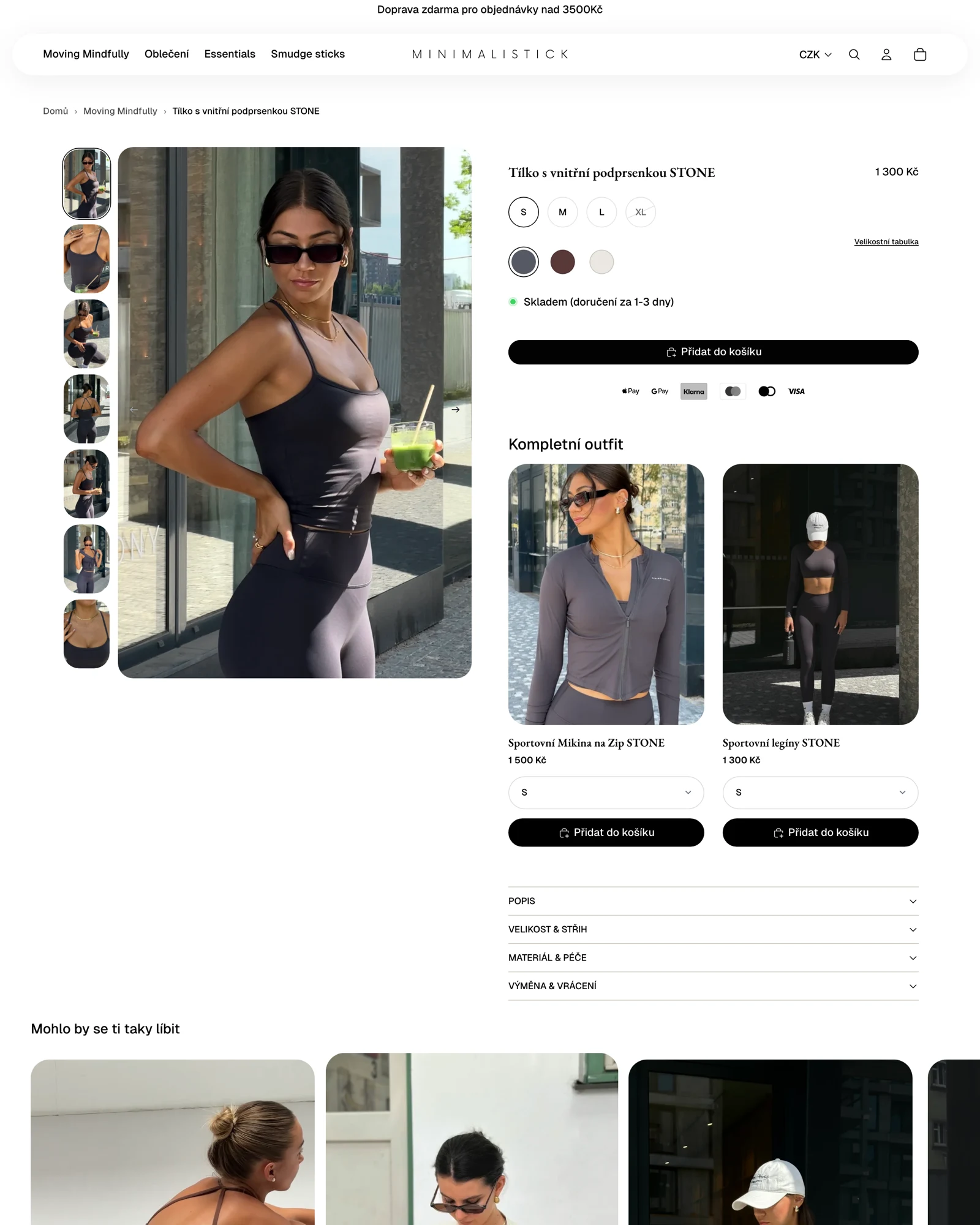 Náhled e‑shopů Minimalistick a Soulbabes