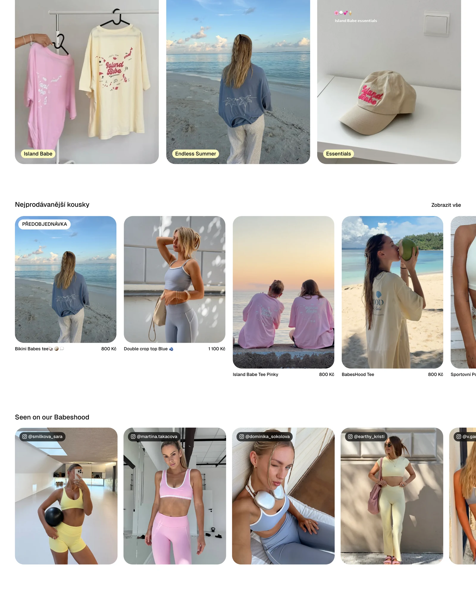 Náhled e‑shopů Minimalistick a Soulbabes